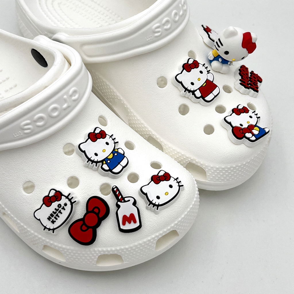 HELLO KITTY 파츠 세트, 레드키티, 10개
