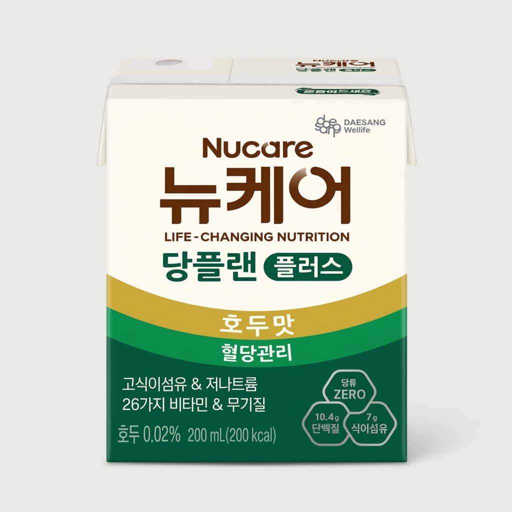 뉴케어 당플랜, 플러스, 호두맛, 200ml, 48개