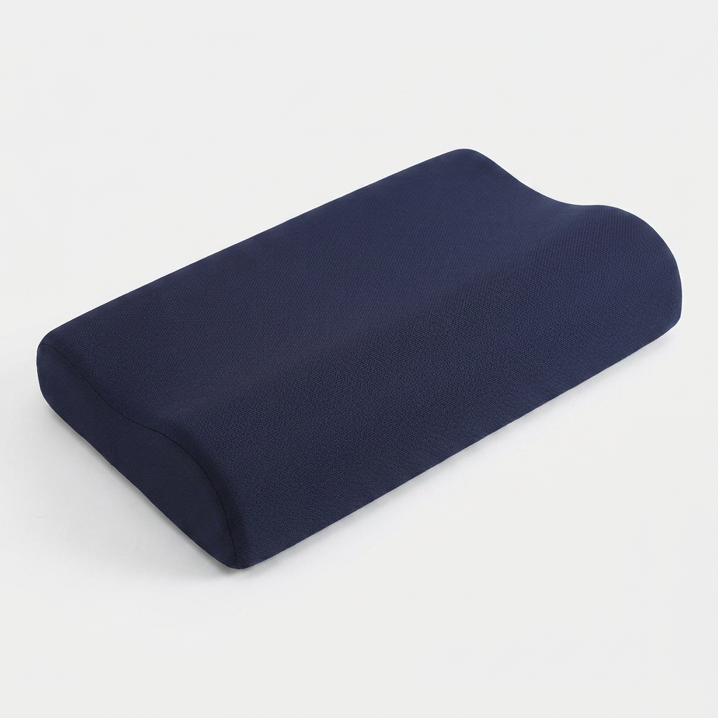 리브맘 고밀도 데일리 메모리폼 베개 매쉬커버, 매쉬네이비, 2개, W45xL27xH8/6cm