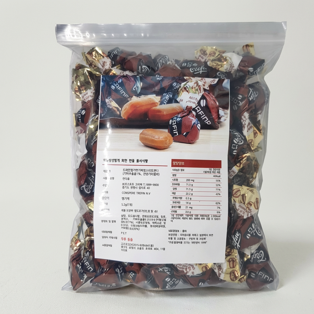 트레핀 벨기안 커피맛 스위트 캔디, 5.2g, 110개