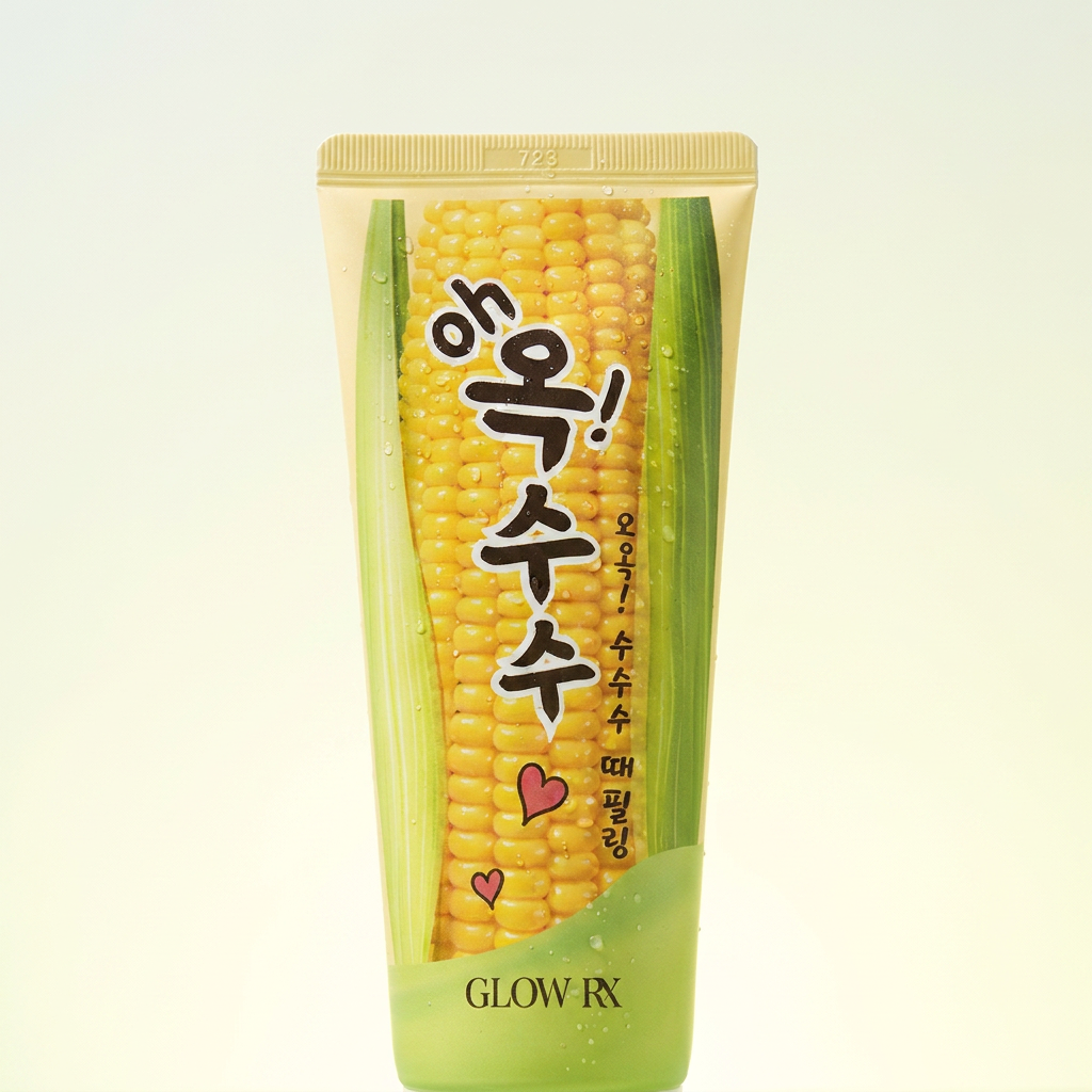 옥수수 때필링 바디스크럽, 200ml, 4개