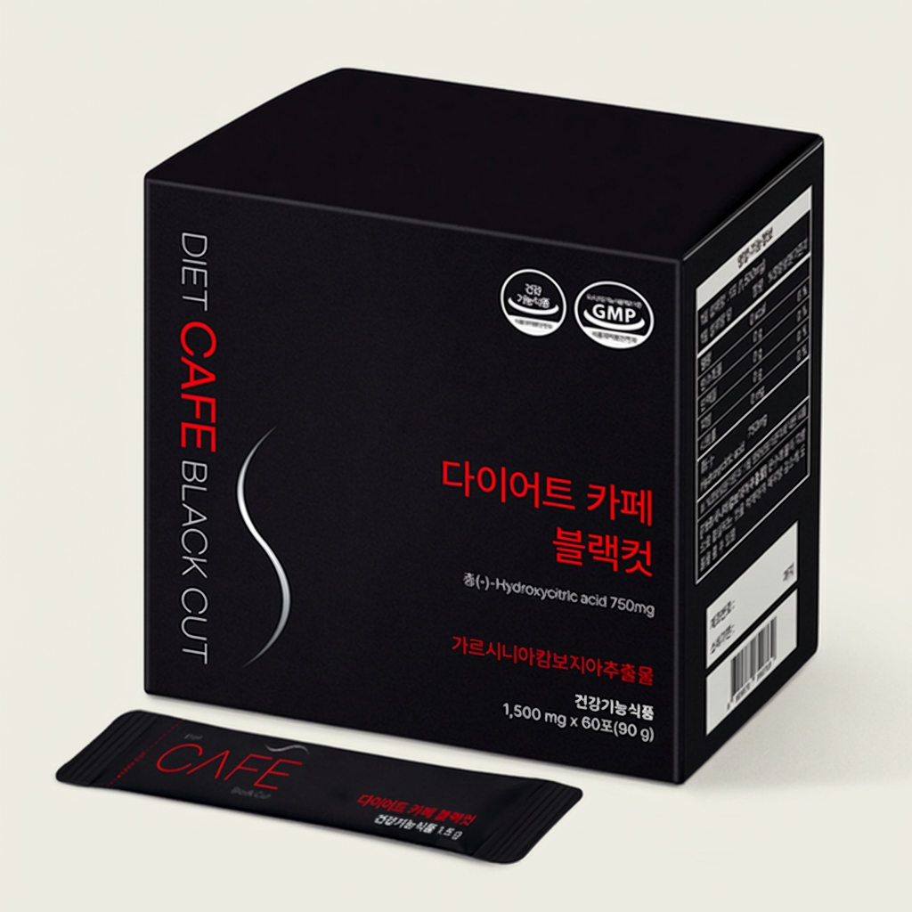올바른 다이어트 블랙컷 커피맛, 60포, 1박스