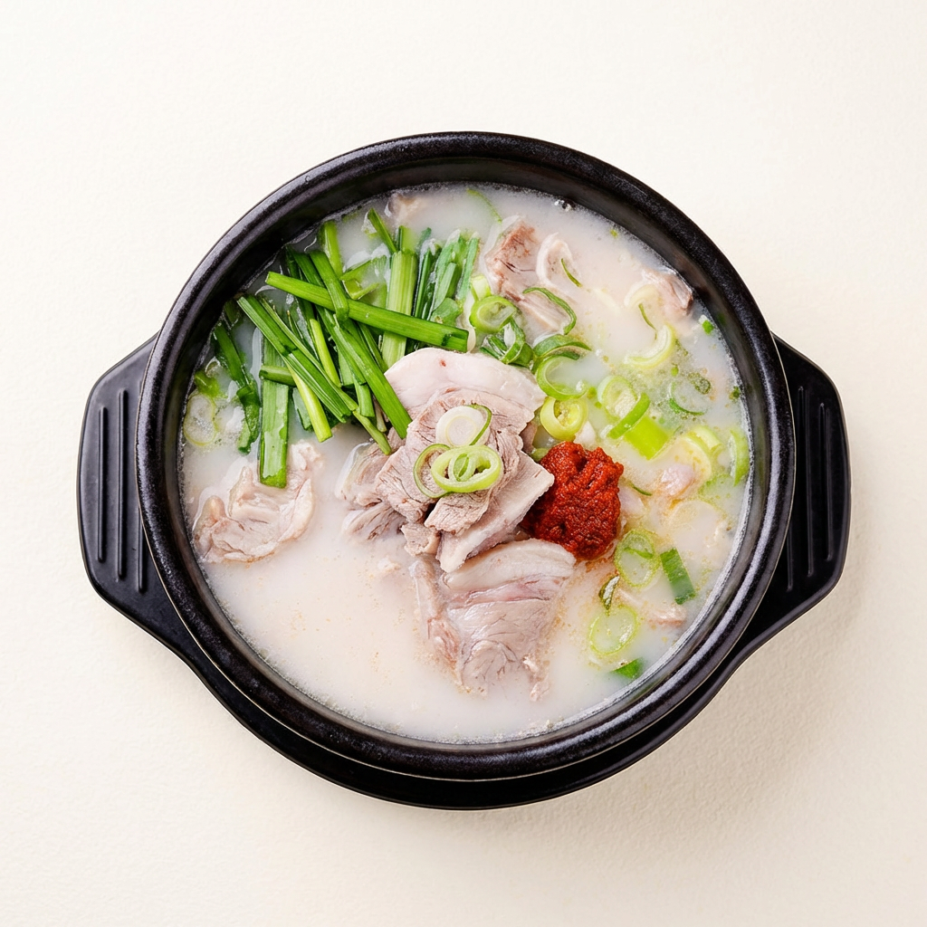 참도깨비 부산 돼지국밥, 600g, 3봉 + 양념다대기 2봉, 1세트