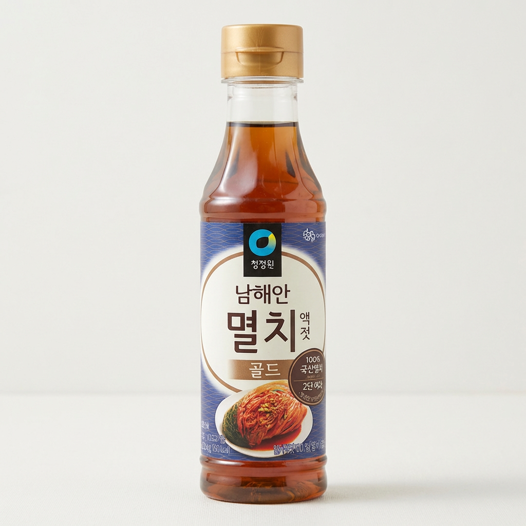 청정원 남해안 멸치액젓 골드, 500g, 1개