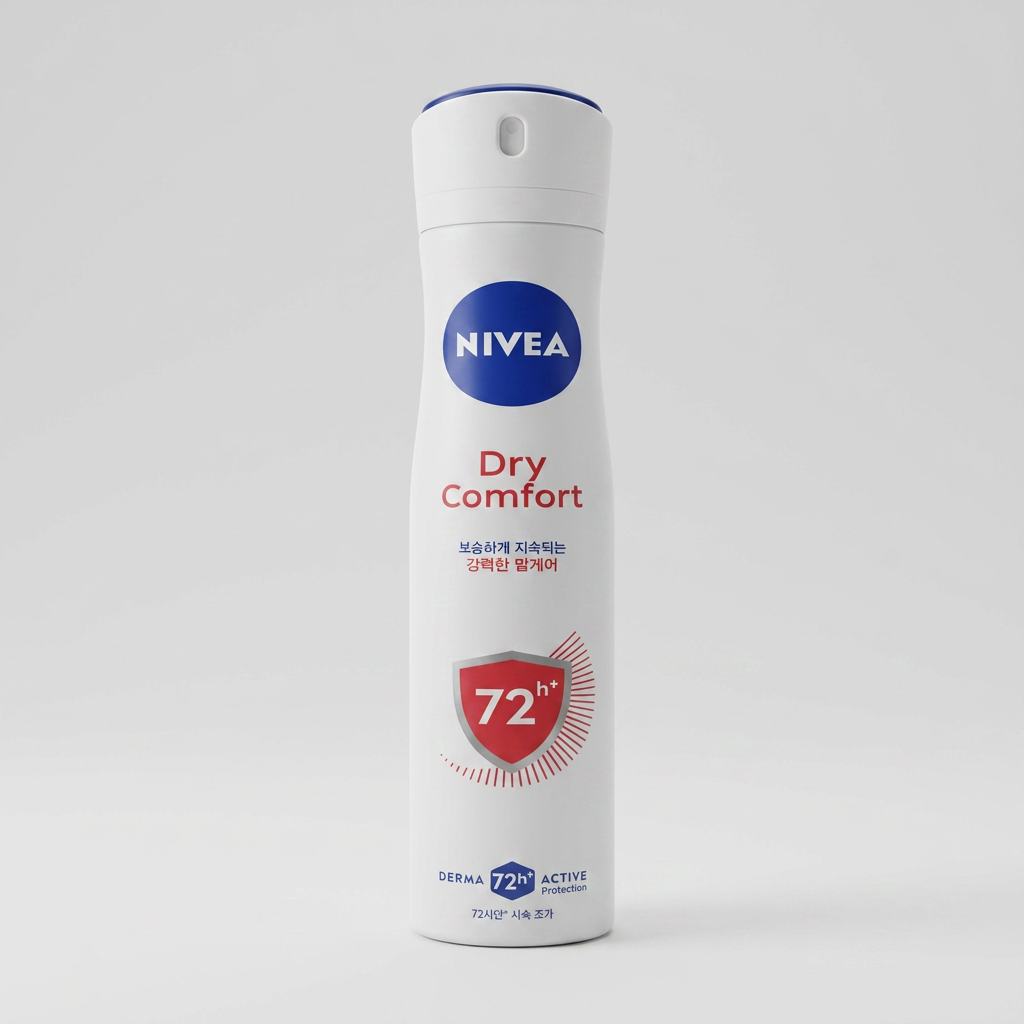 니베아 데오드란트 스프레이, 드라이 컴포트, 200ml, 2개