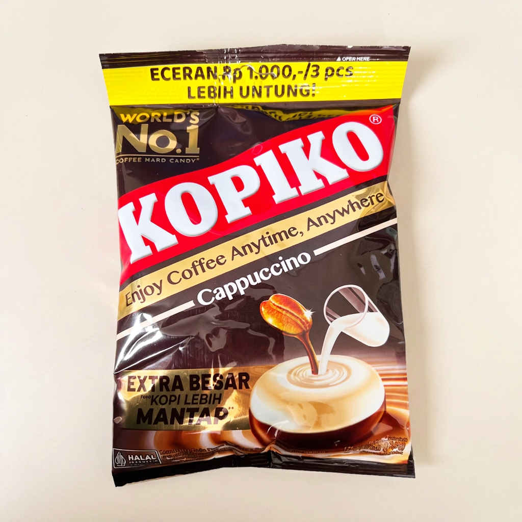 코피코 카푸치노 캔디, 175g, 4개