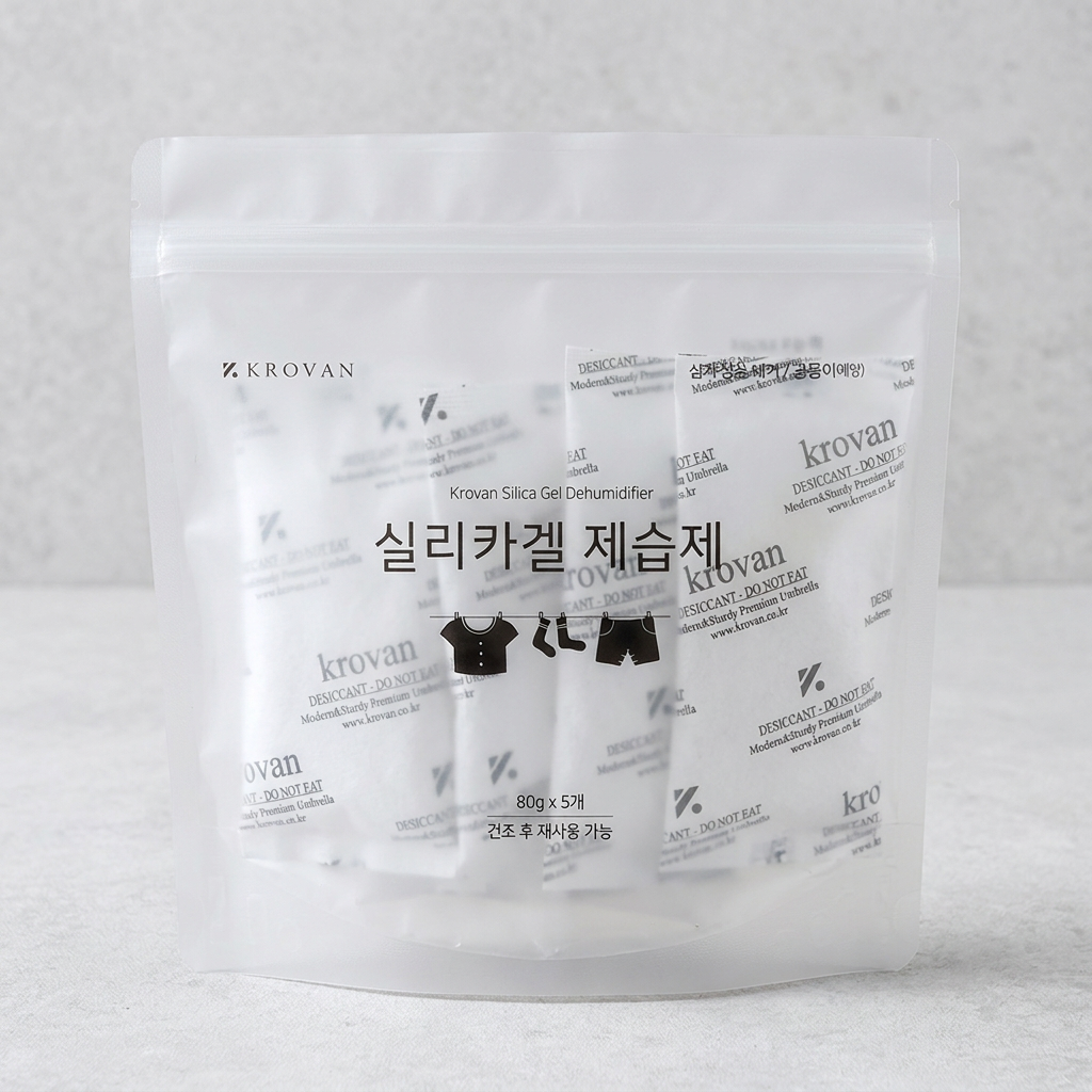 크로반 실리카겔 제습제, 50g, 20개