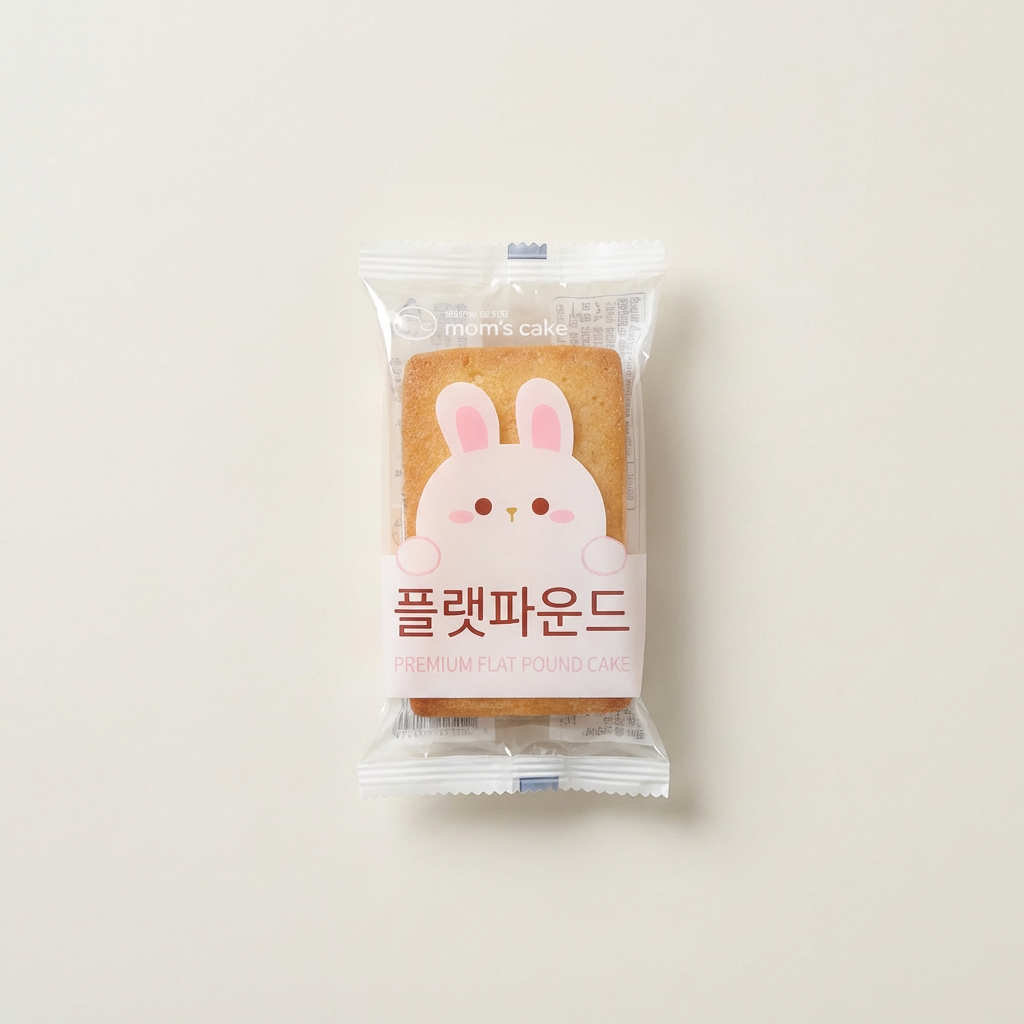 맘스케이크 플랫파운드, 혼합, 50g, 60개