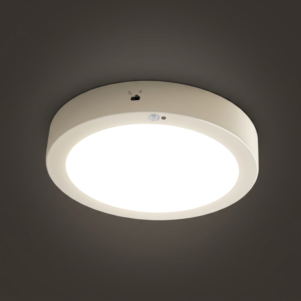 오스람 LED 원형 센서등, 주광색, 1개
