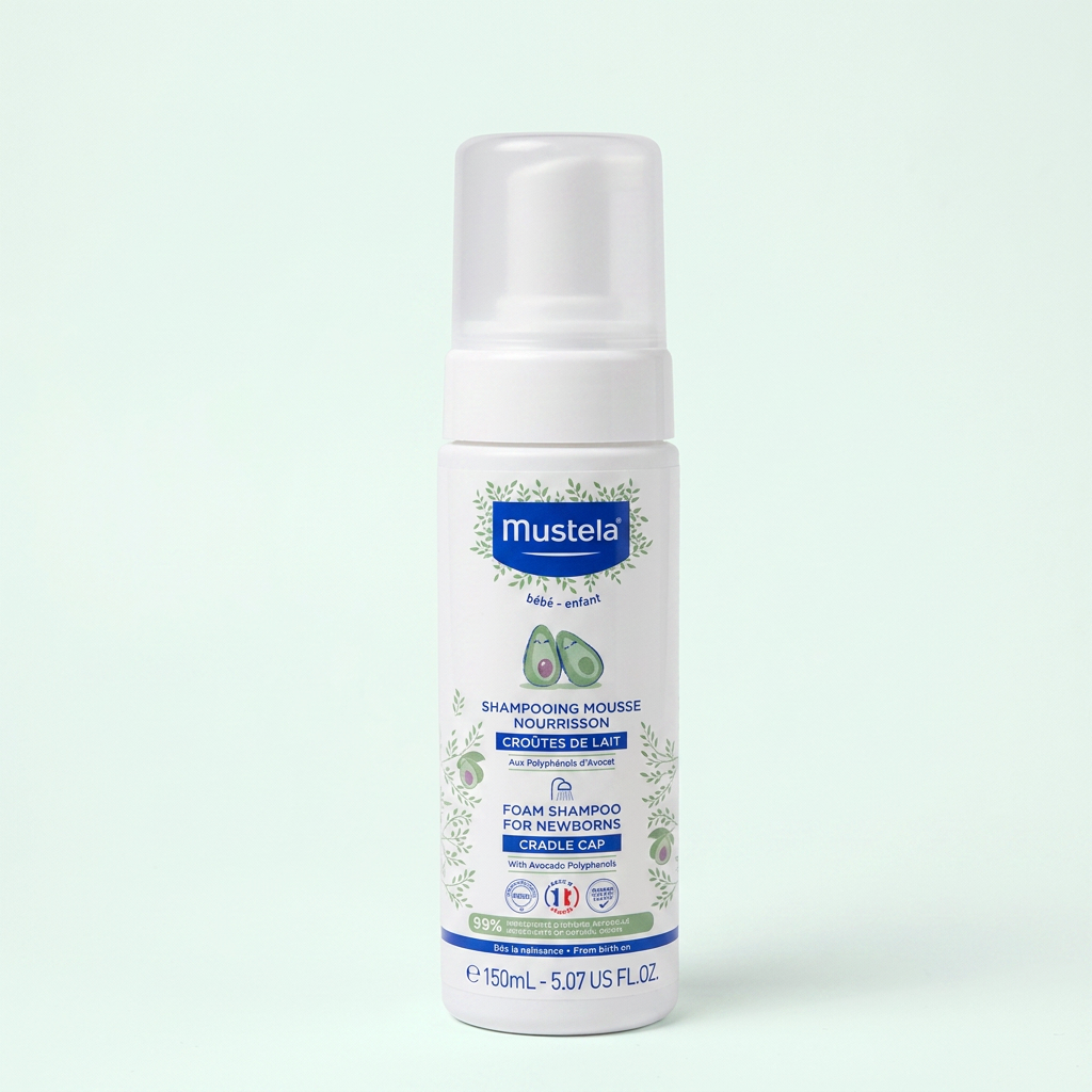 무스텔라 폼 샴푸 포 뉴본, 150ml, 1개