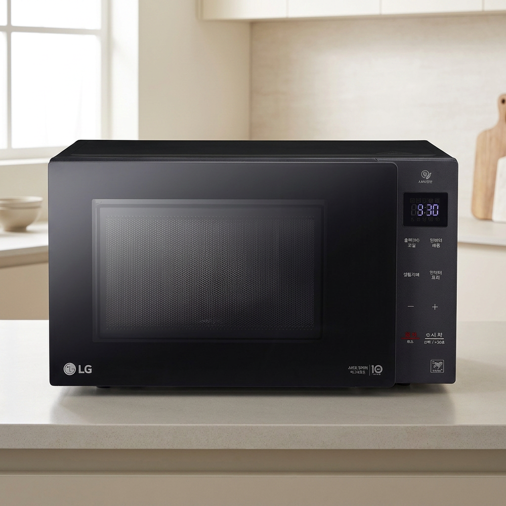 LG 전자레인지 MW22CA, 22L, 블랙