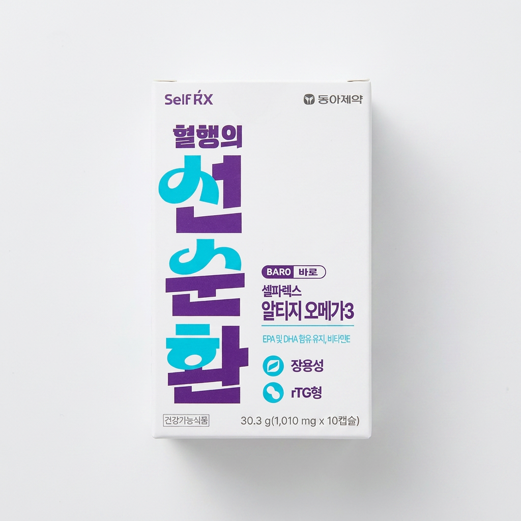 동아제약 셀파렉스 바로 알티지 오메가3, 1010mg, 10캡슐, 10박스