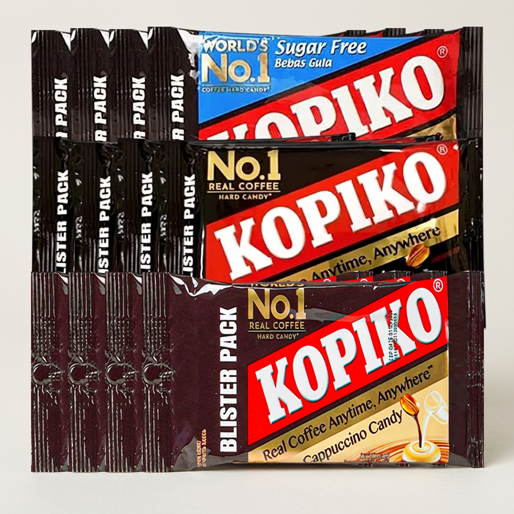 코피코 커피캔디 사탕 3종, 커피 4개 + 카푸치노 4개 + 슈가프리 4개, 1세트