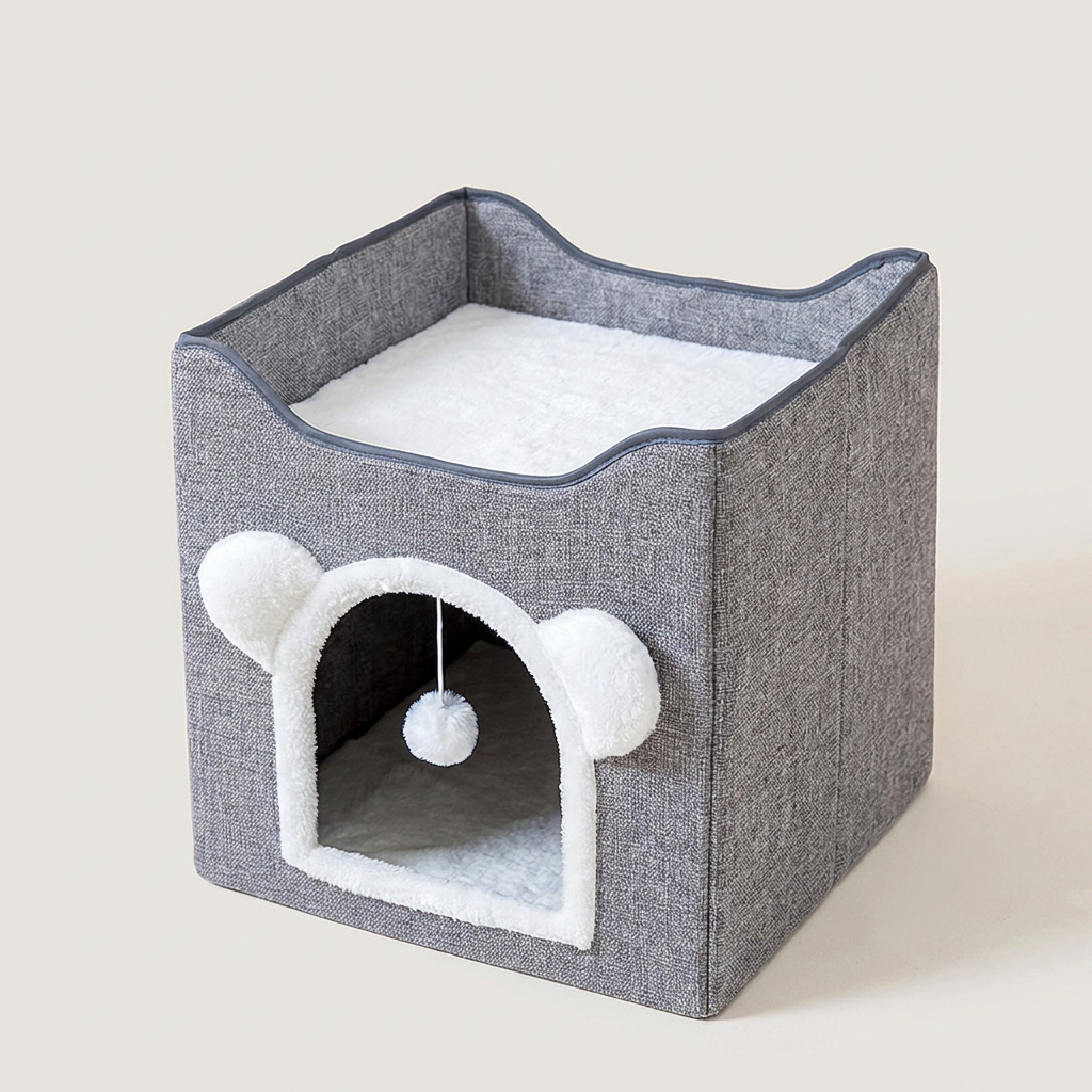 레토 고양이 숨숨집 쿠션 2단 하우스 스크래쳐 LCH-SF01, 39x39x38cm 가격 추이 레토 고양이 숨숨집 쿠션 2단 하우스 스크래쳐 LCH-SF01, 39x39x38cm - 최저가 17,323원
