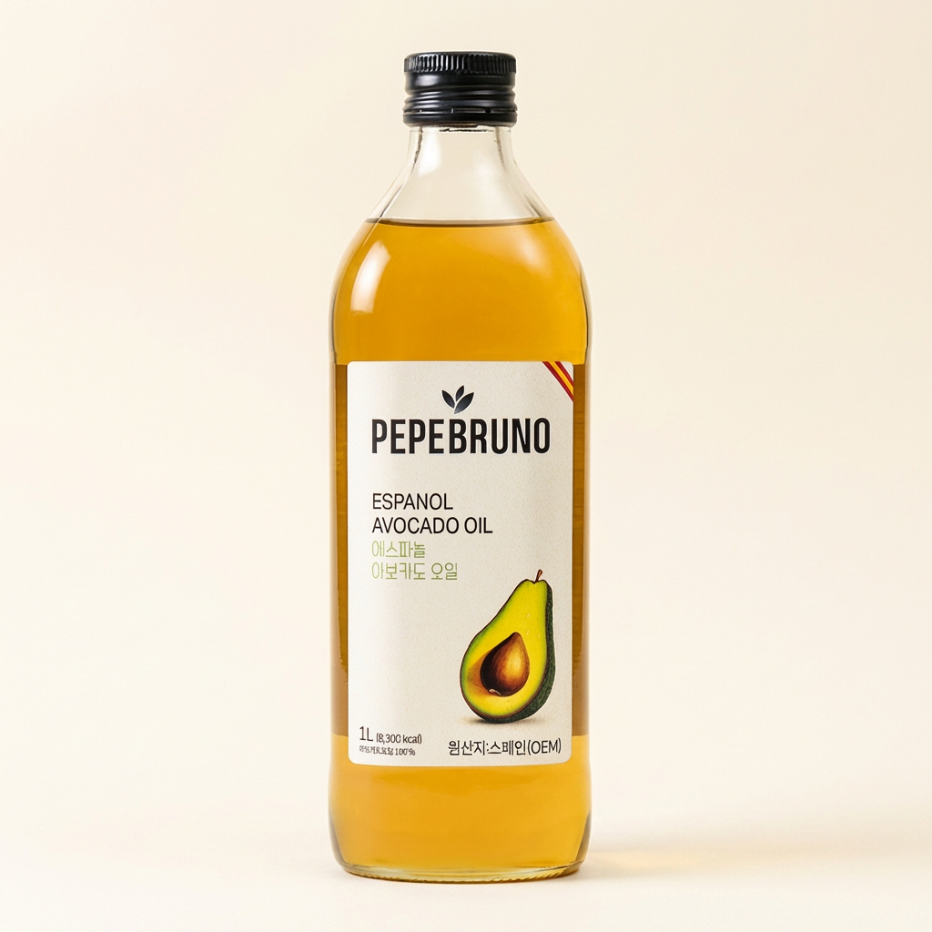 페페브루노 스페인산 아보카도 오일, 1L, 1개