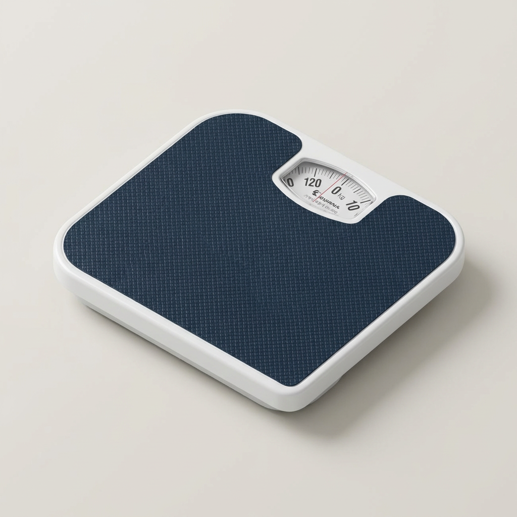 아이워너 기계식 체중계 KS-5600, 네이비, 1개