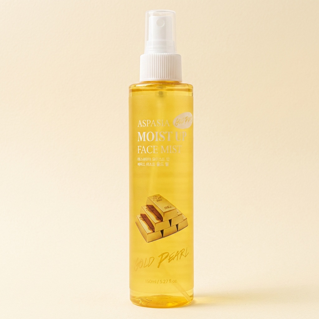 아스파시아 모이스트 업 페이스 미스트, 골드펄, 150ml, 2개