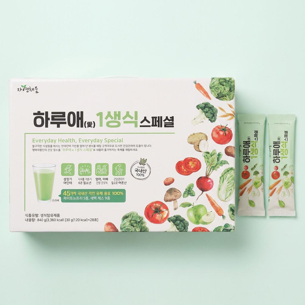 자연채움 하루애 1생식 스페셜, 840g, 1개