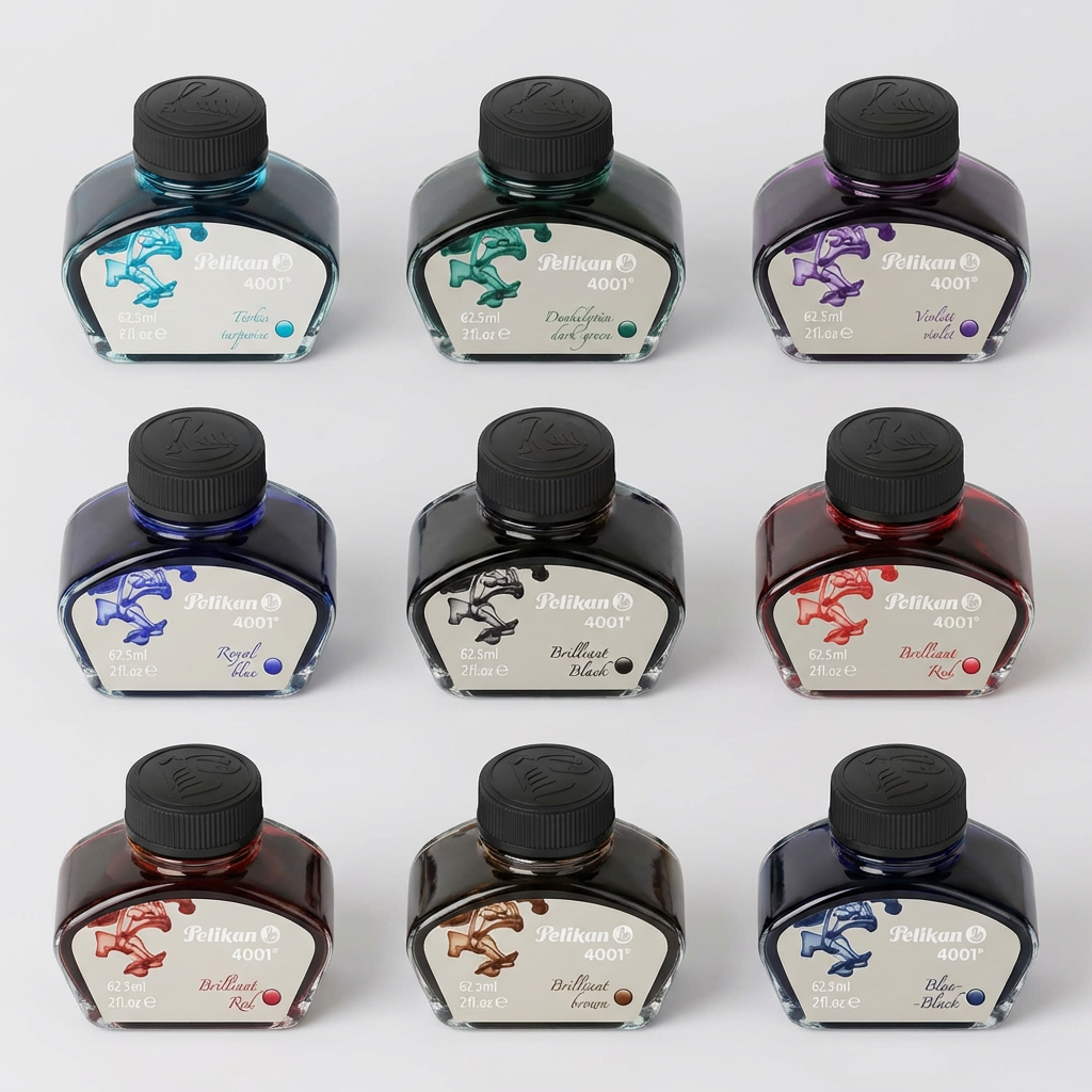 펠리칸 4001 병잉크, 블루 블랙, 62.5ml, 1개 상품 이미지