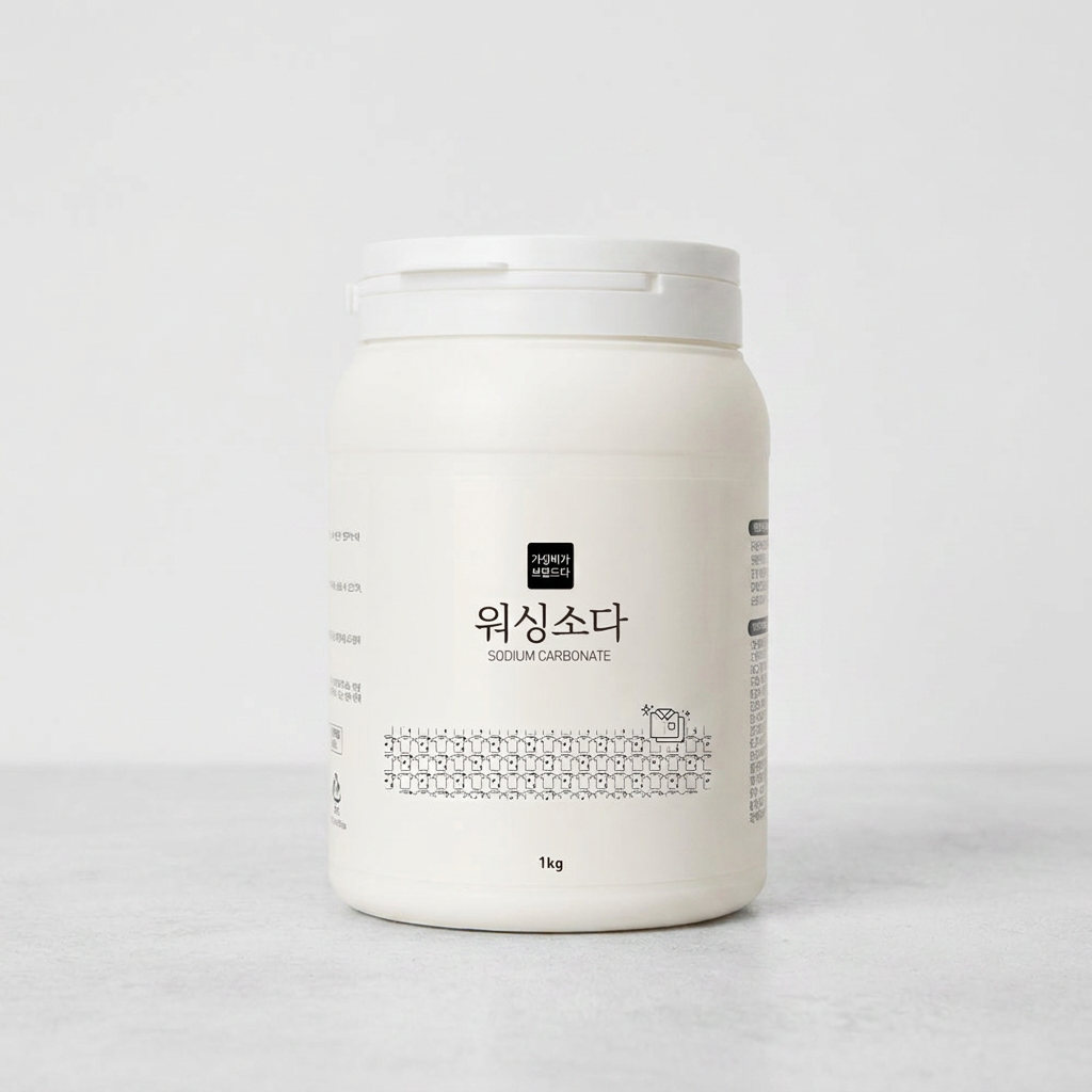 가성비가브랜드다 워싱소다, 1kg, 2개