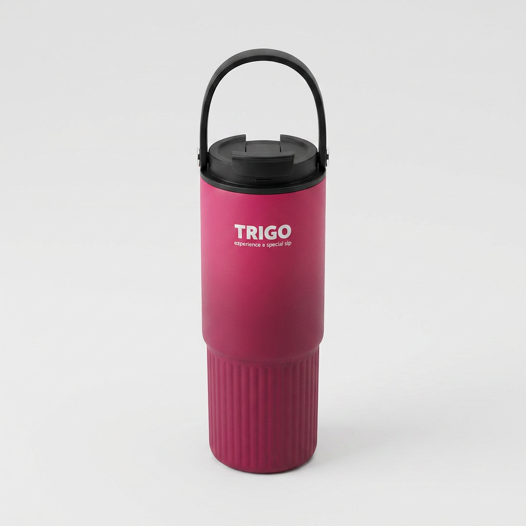 트리고 텀블러, 블랙+아이보리, 750ml, 2개