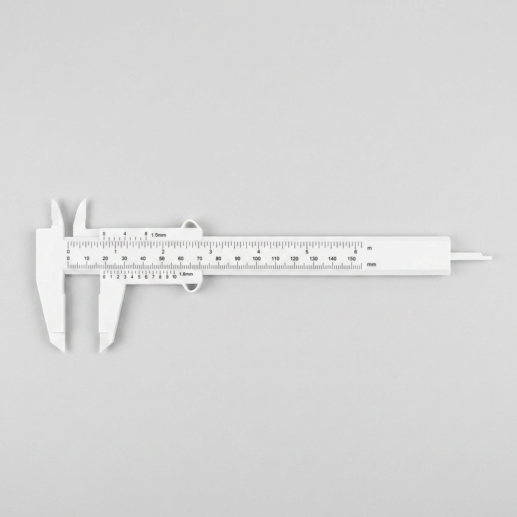 플라스틱 버니어 캘리퍼스, 150mm, 1개
