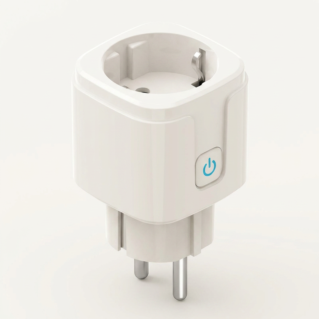 IOT 원격 플러그, 흰색, 19cm, 1개