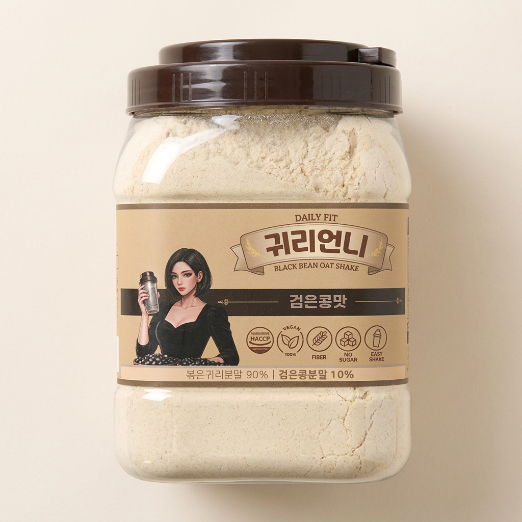 귀리언니 검은콩 귀리 쉐이크, 1200g, 1개
