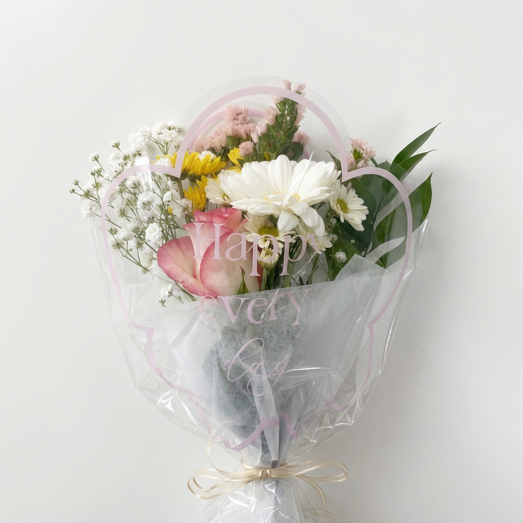오후의 꽃 꽃구름 한다발, 3~4줄기, 1개