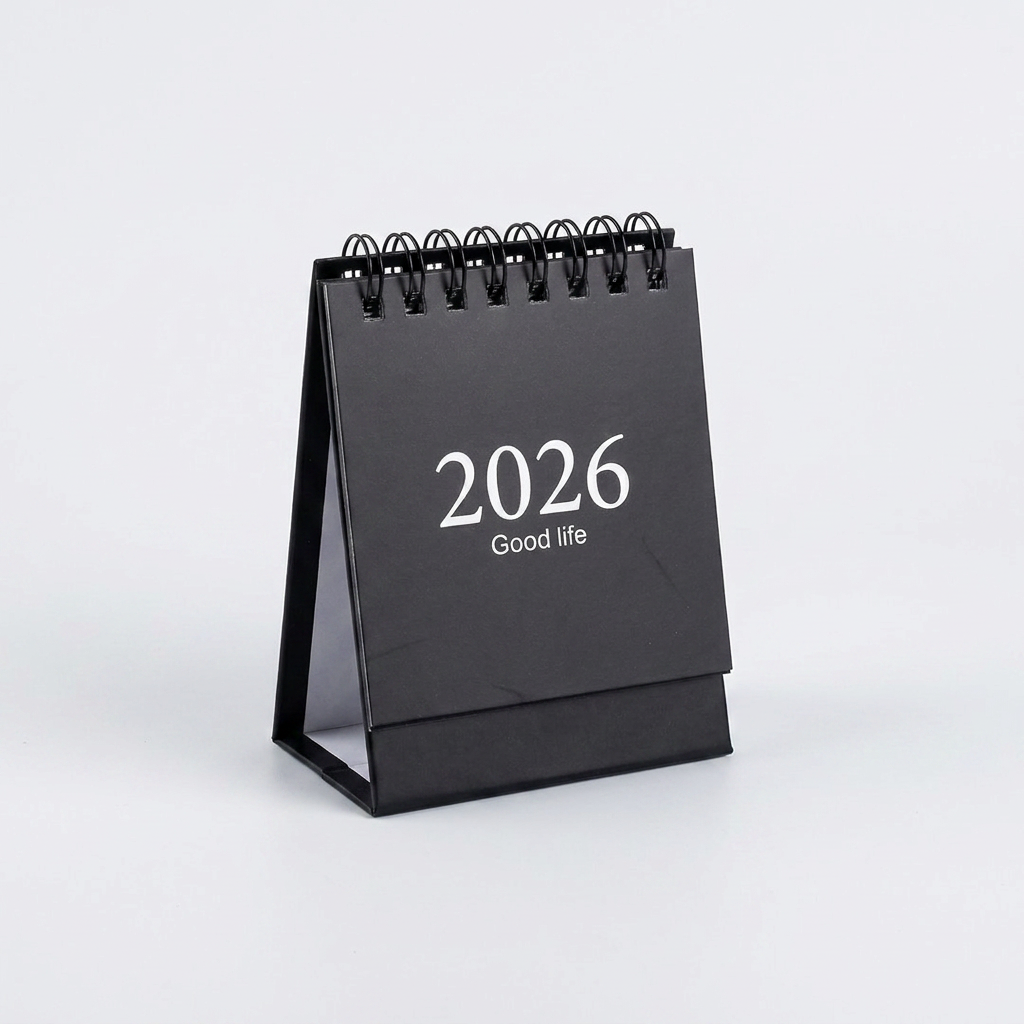 2026 미니 달력, 블랙, 1개