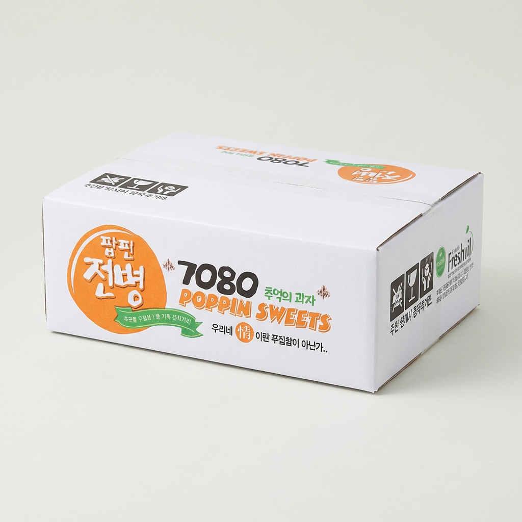 7080 추억의 과자 팝핀전병, 900g, 1개