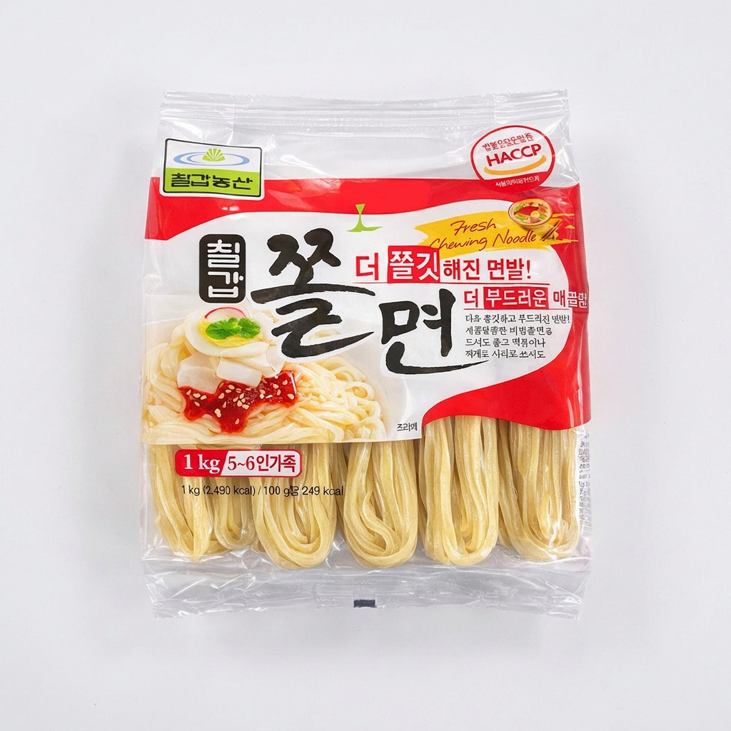 칠갑농산 쫄면, 1kg, 1개