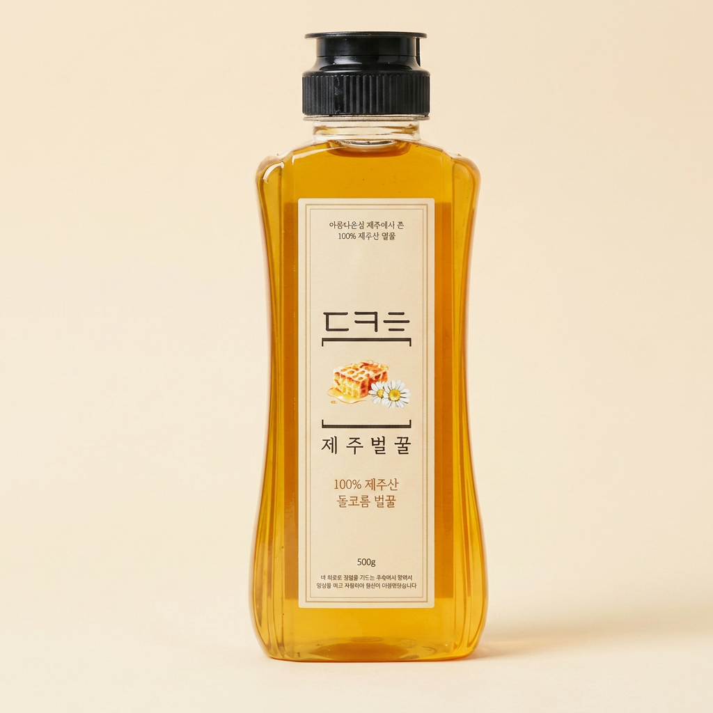 돌코롬 제주 곶자왈 벌꿀, 500g, 1개