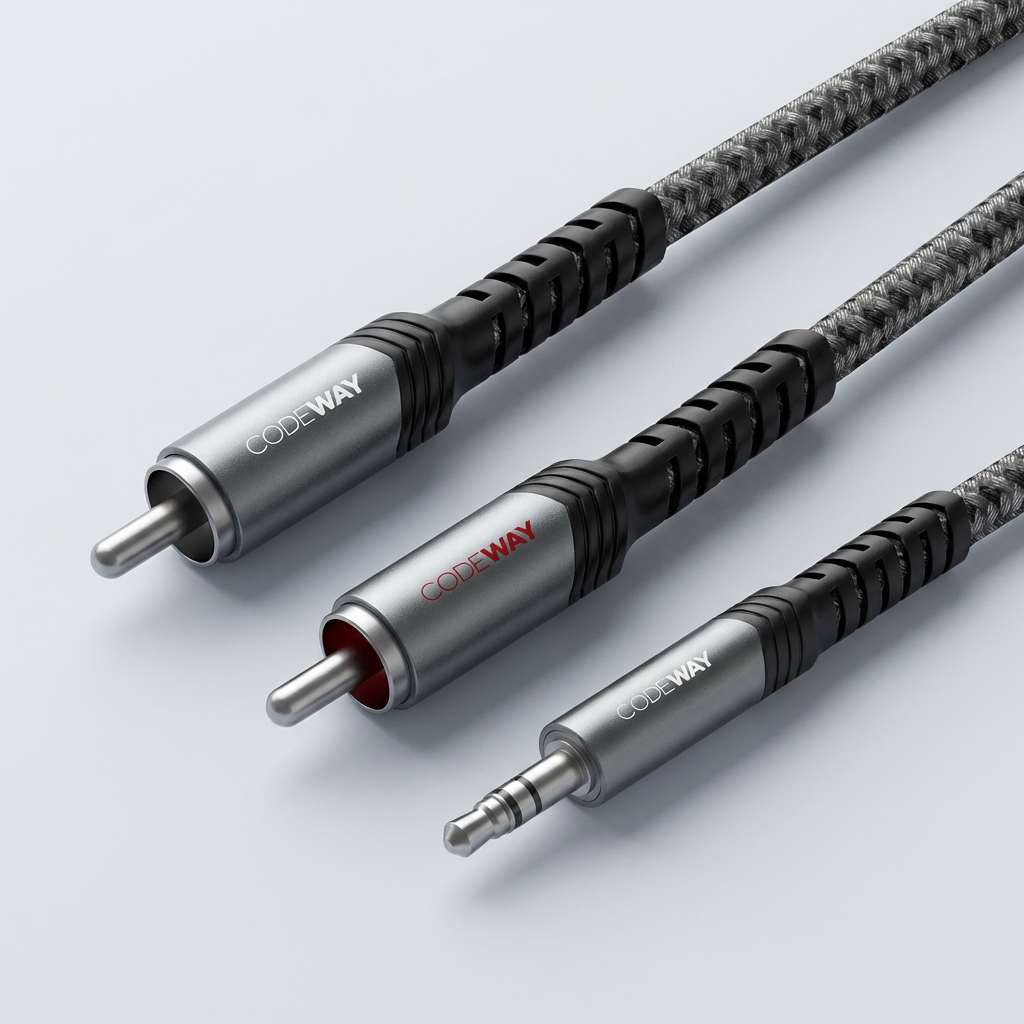코드웨이 3.5mm AUX to 2RCA 스테레오 오디오 케이블, 1.5m, 그레이, 1개 가격 추이 코드웨이 3.5mm AUX to 2RCA 스테레오 오디오 케이블, 1.5m, 그레이, 1개 - 최저가 8,700원