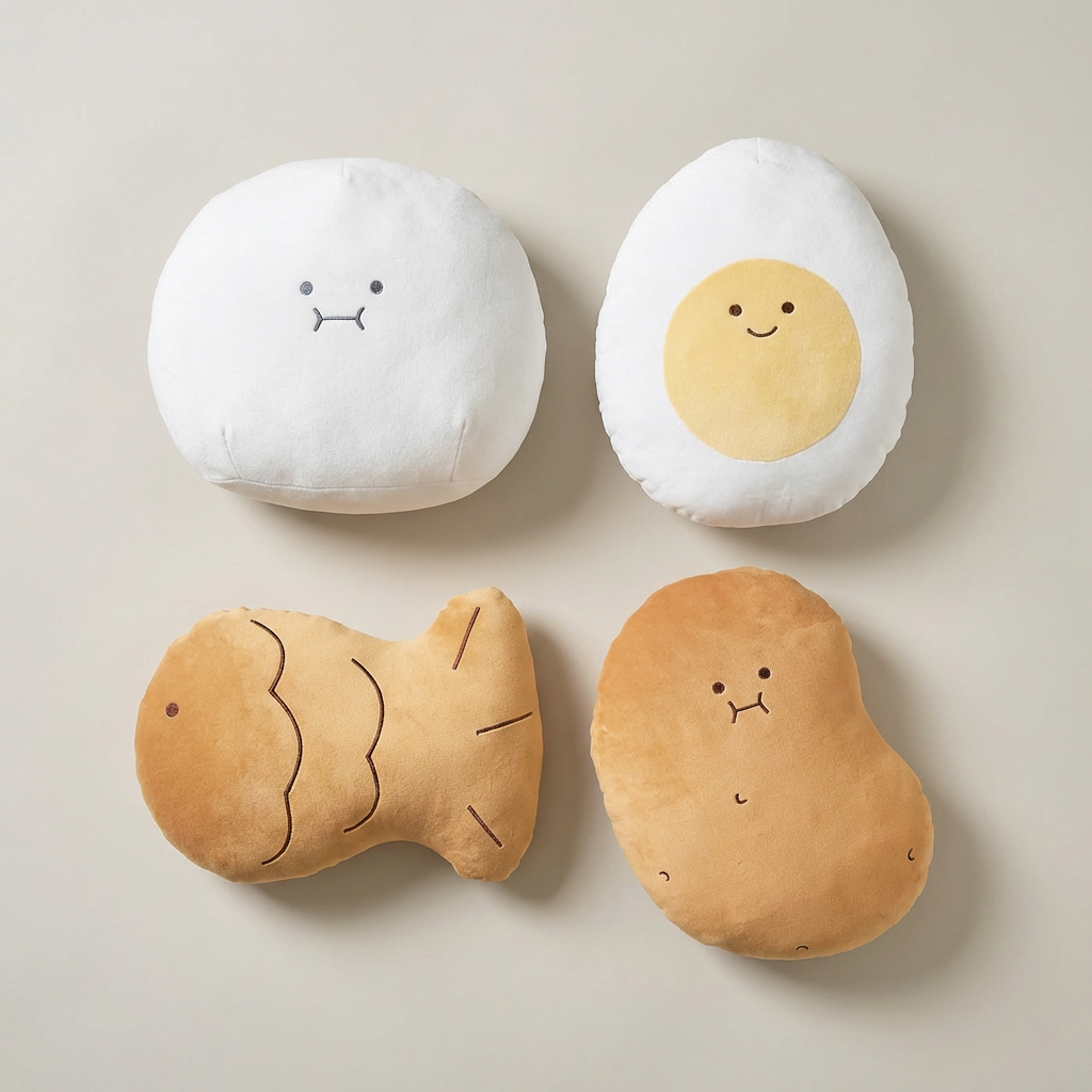 찐간식쿠션 5종, 찐고구마쿠션, 1개