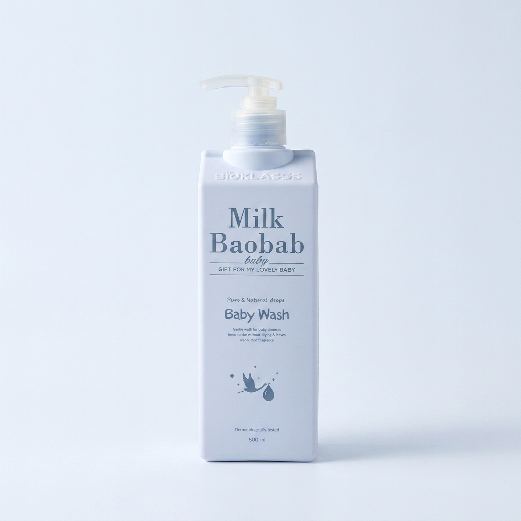 밀크바오밥 베이비 워시, 500ml, 2개