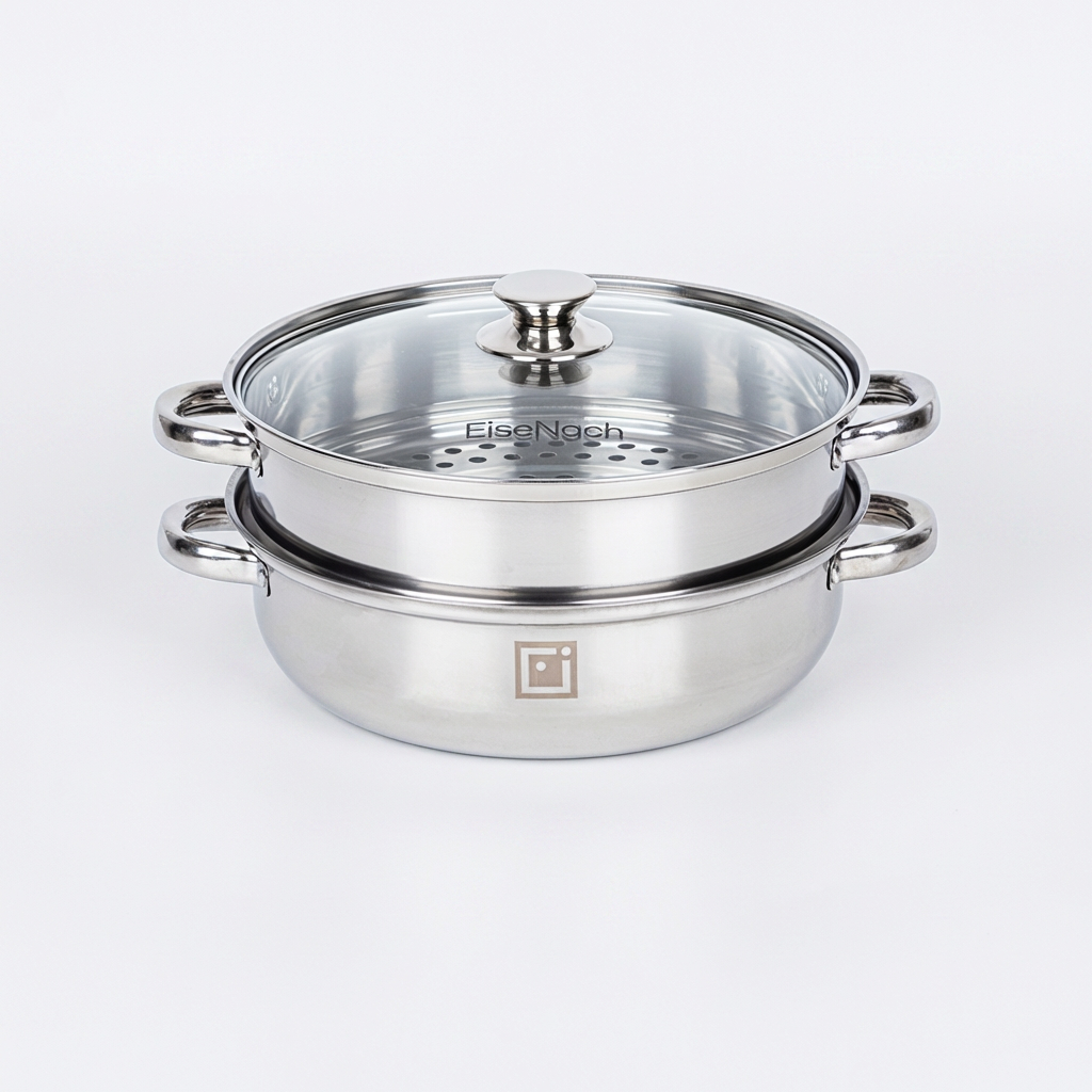아이제나흐 에센 스테인레스 찜솥 전골 냄비, 28cm, 1세트
