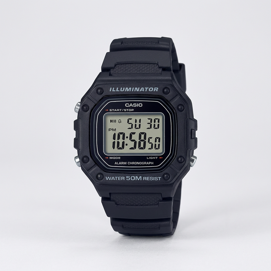 CASIO 카시오 디지털 시계 각인문구 군용 군인 군대 시계 알람 방수 W-218H, W-218H-1A 가격 추이 CASIO 카시오 디지털 시계 각인문구 군용 군인 군대 시계 알람 방수 W-218H, W-218H-1A - 최저가 40,000원