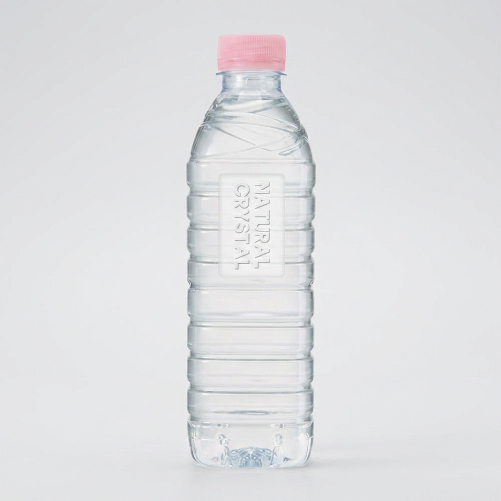 크리스탈 생수, 무라벨, 500ml, 40개