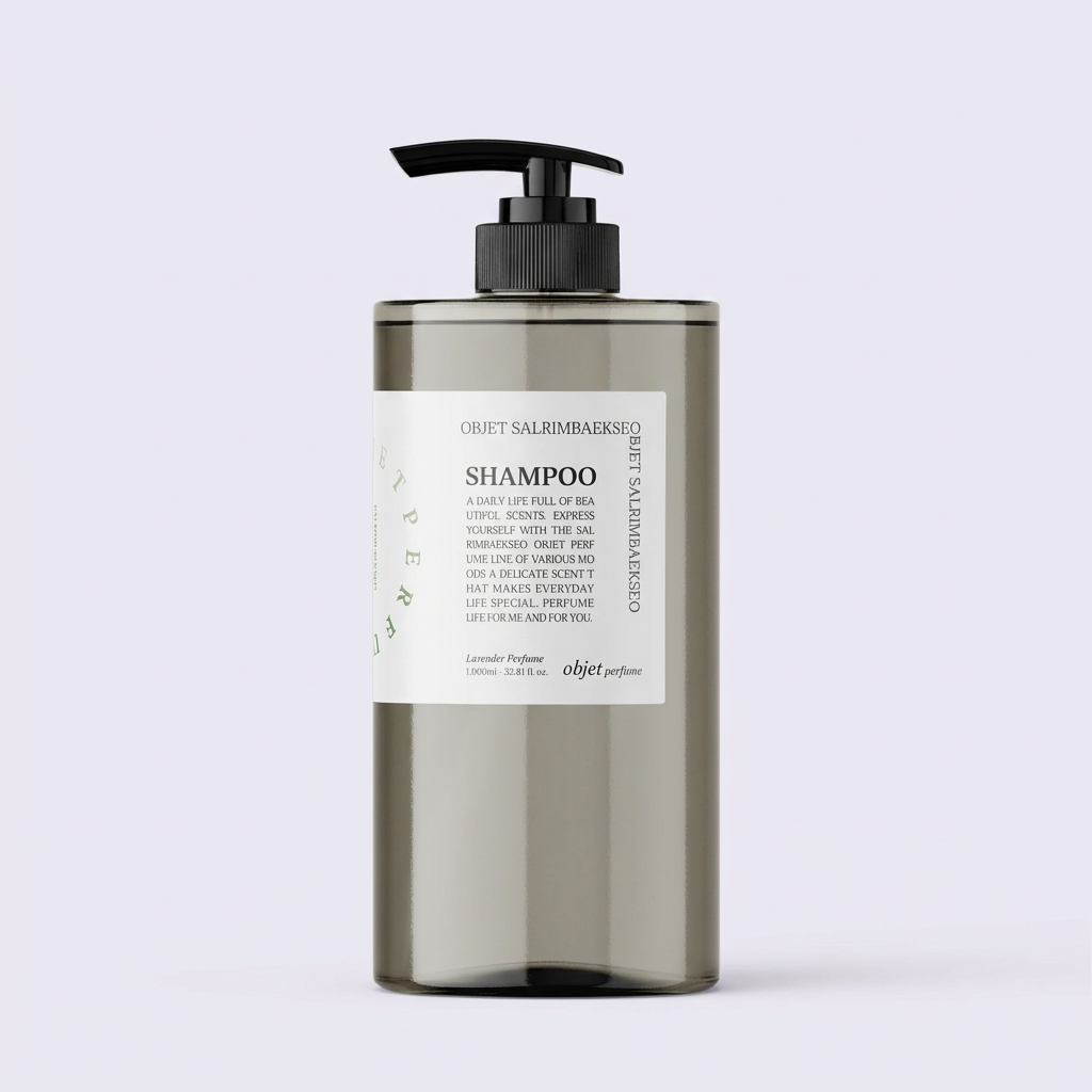 살림백서 오브제 퍼퓸 샴푸, 라벤더퍼퓸, 1L, 4개