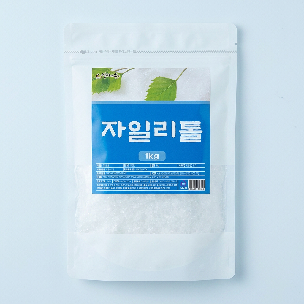 엄미애손 자일리톨 크리스탈, 1kg, 2개
