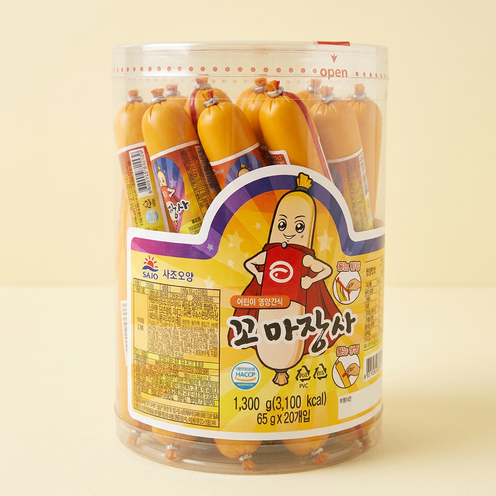 사조 꼬마장사, 65g, 20개, 1개