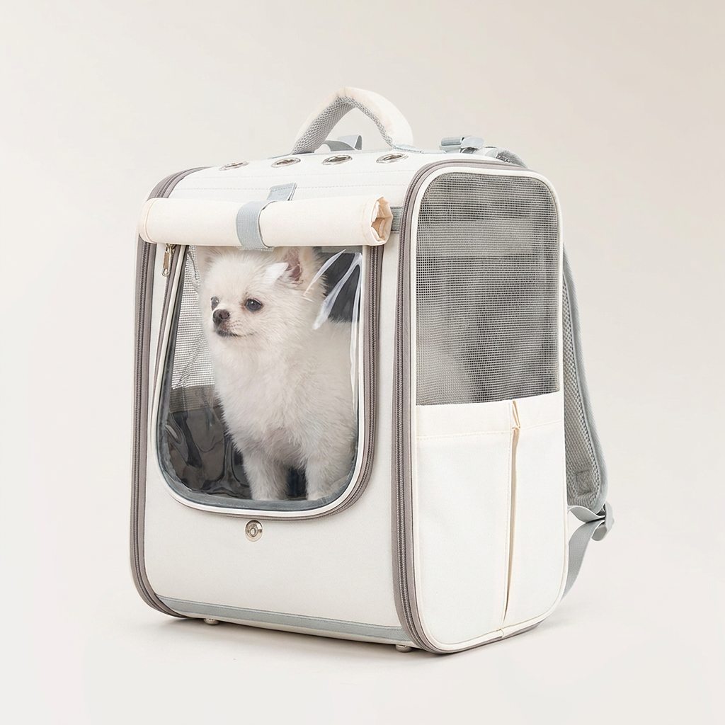 강아지 고양이 레토 백팩 이동가방, 1개