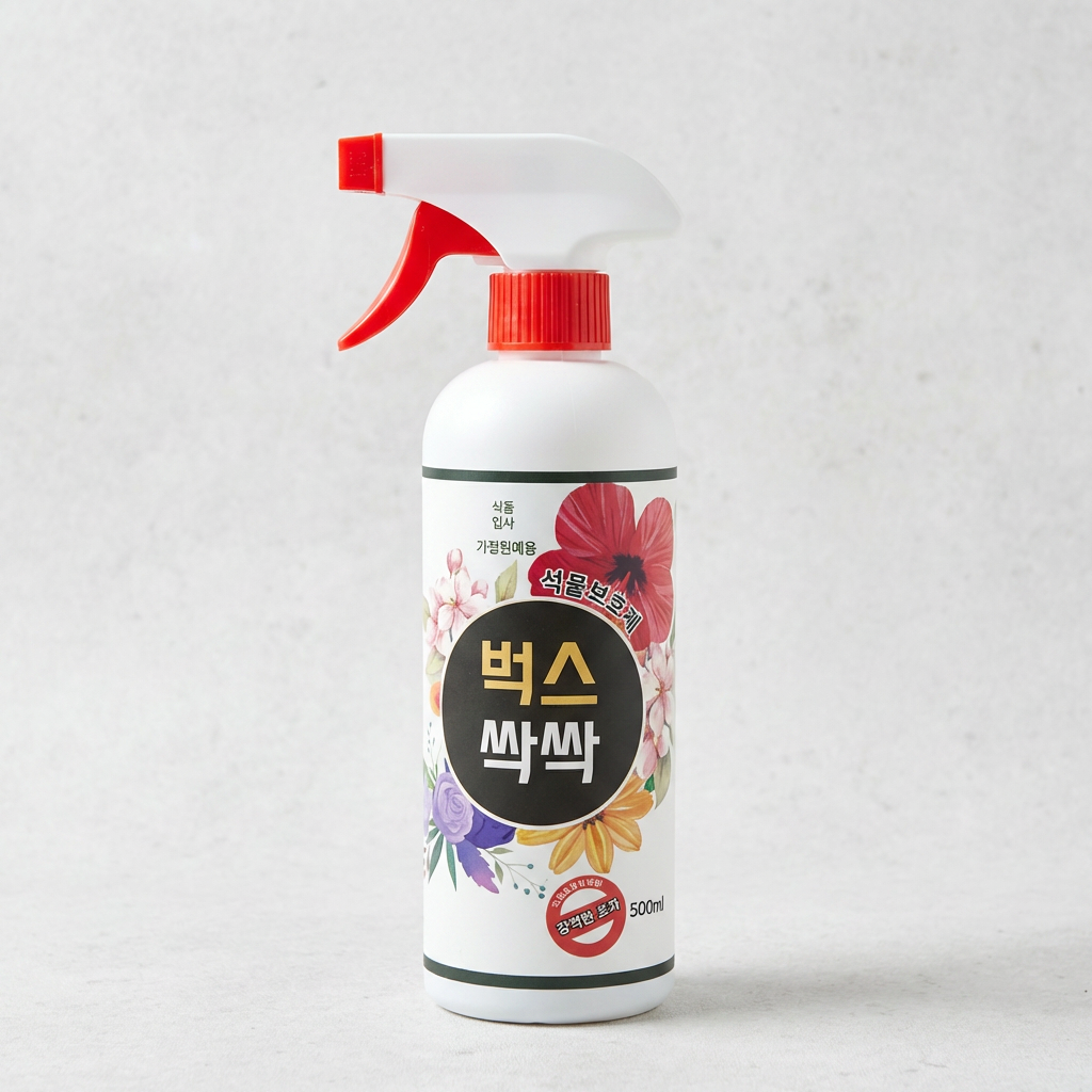 벅스싹싹 식물 살충제, 500ml, 4개
