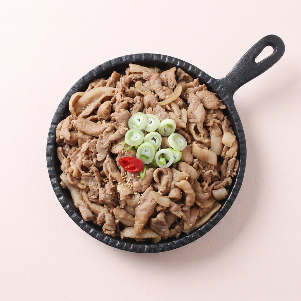 푸주 국내산 한돈 간장맛 순한 돼지불고기, 300g, 4개