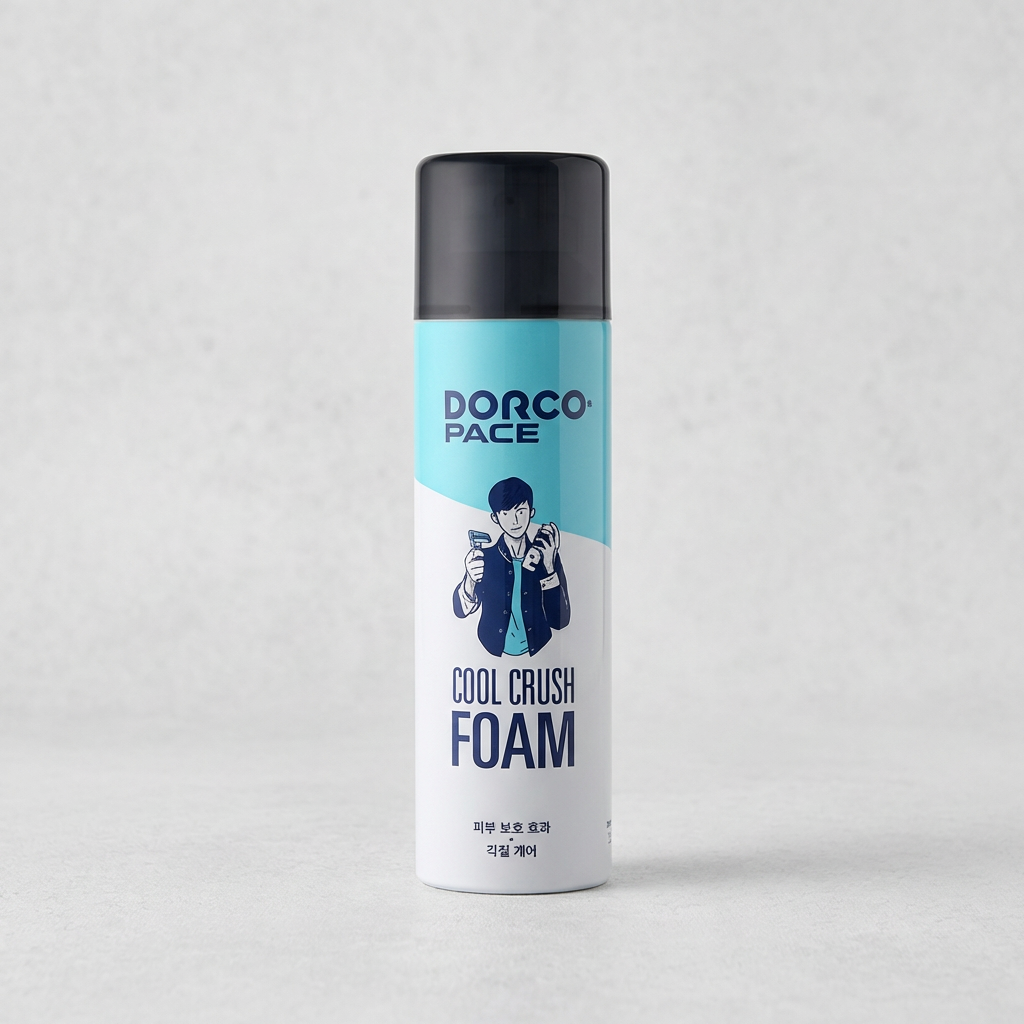 도루코 페이스 쿨 크러쉬 폼, 250ml, 4개