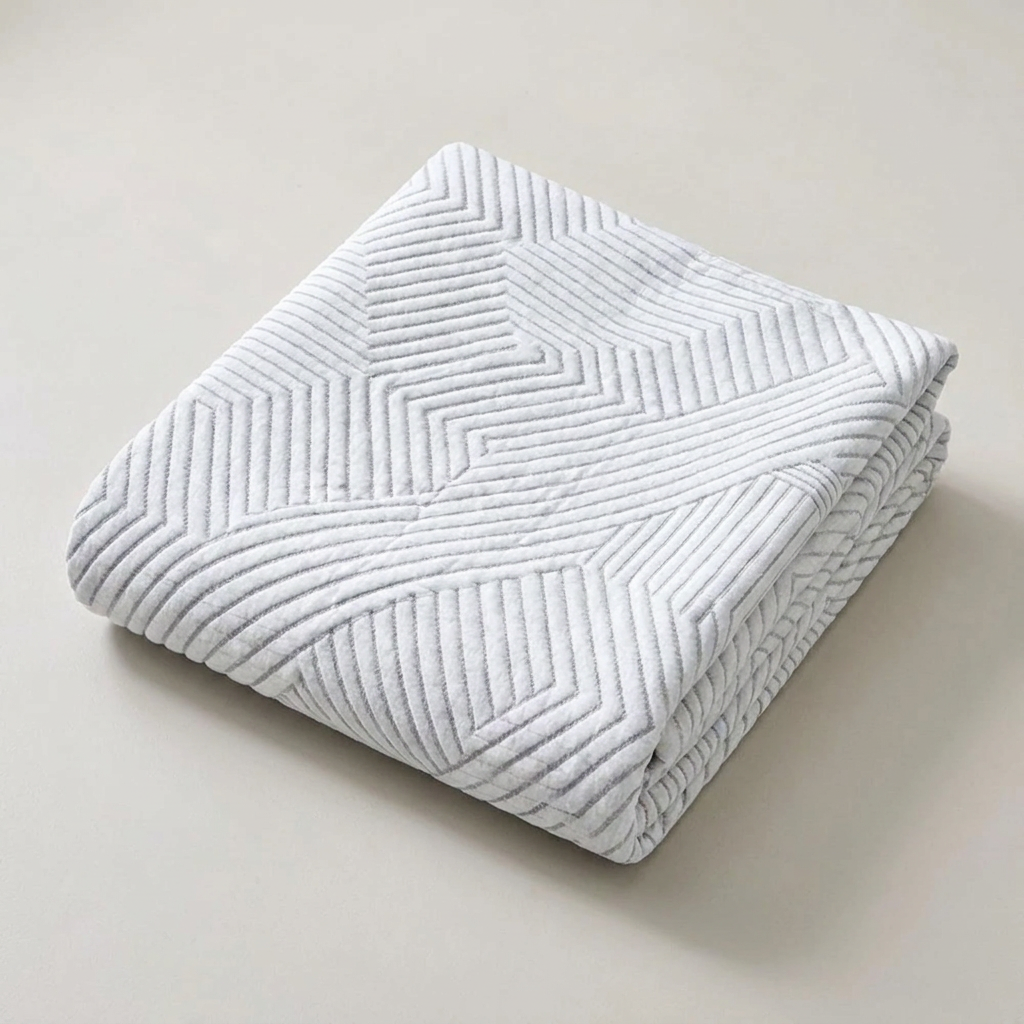 플래비안 아이스쿨 냉감패드, 화이트, SS(110x200cm), 1개