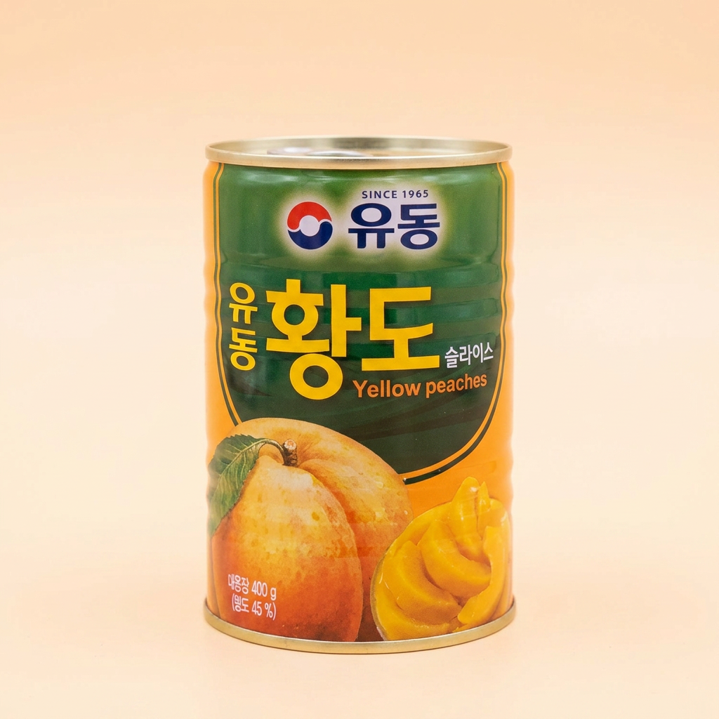 유동 황도 슬라이스, 400g, 20개