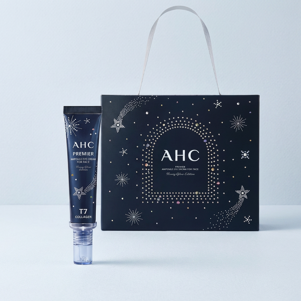 AHC 프리미어 앰플 아이크림 포페이스 허니글로우에디션, 10ml, 4개입, 40ml, 1세트