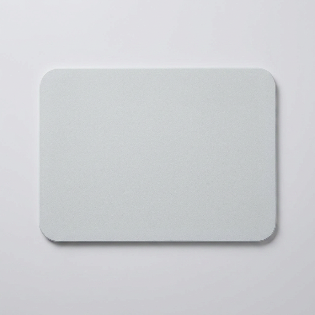 가쯔 일반형 규조토 발매트 욕실매트 M, 라이트그레이, 30x25x0.9cm, 1개